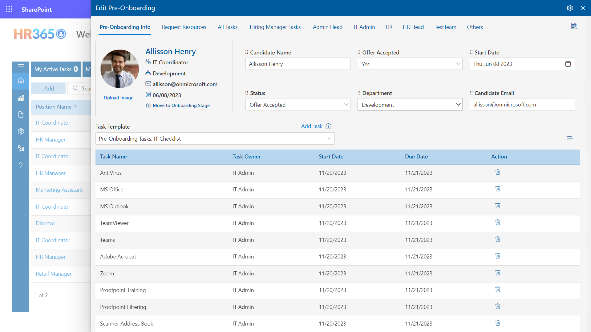 Employee Onboarding Software SharePoint Employee Onboarding 365